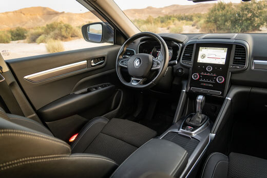 רנו קולאוס תא הנוסעים רנו קולאוס תא הנוסעים